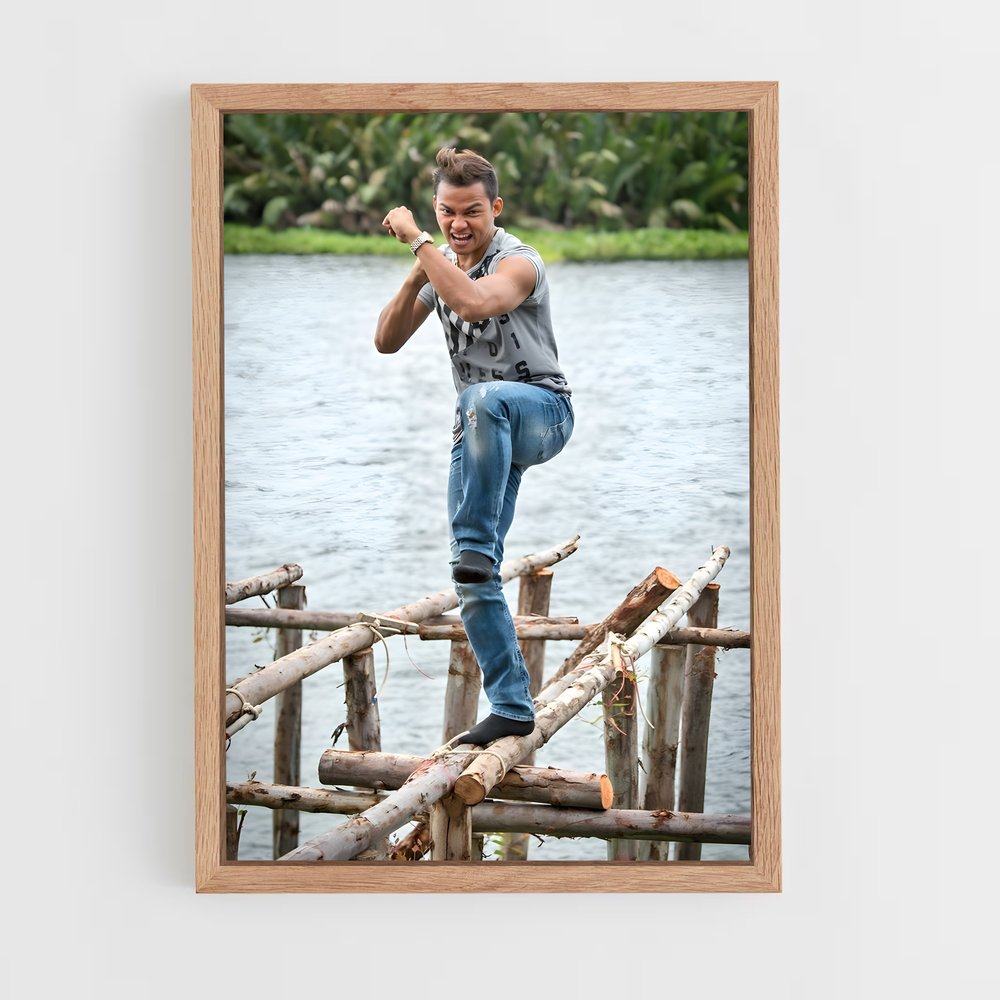 Poster Tony jaa – affiche Kung Fu (vue 4)
